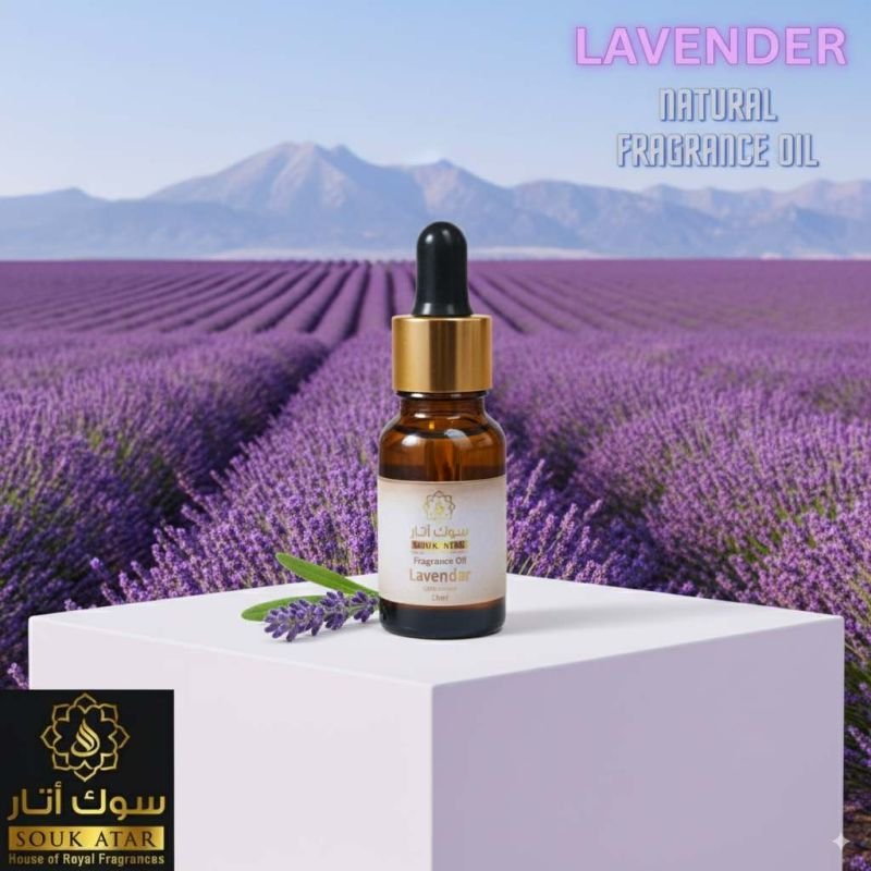 Lavender Fragrance Oil – Premium Floral Aroma Oil for Candles, Soaps & Perfumes